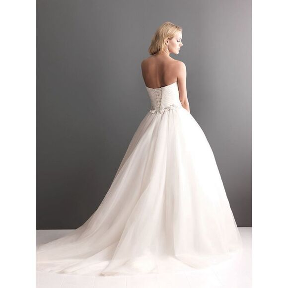 Allure Romance Strapless Ball Bridal Gown 2607 - Picture 2 of 16